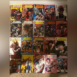 My hero academia volumes 1-28 all brand new never read + 3 bonus manga